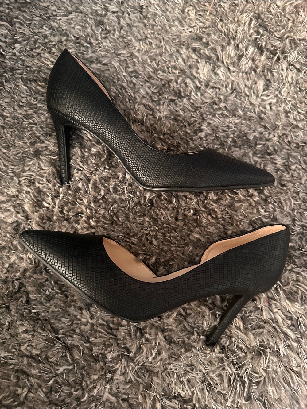 Nine West Classic Black Pointed-Toe Stiletto Pumps